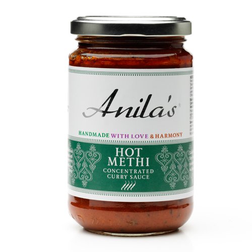 Anila's Hot Methi Curry Sauce (300g)