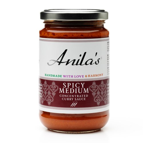 Anila's Spicy Medium Curry Sauce (300g)