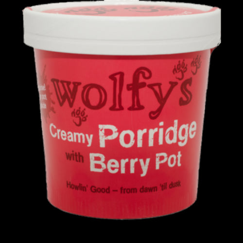 Wolfy's Creamy Porridge with Berry Pot (100g)