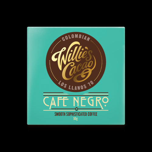 Willies Cacao Cafe Negro Colombian Chocolate (50g)