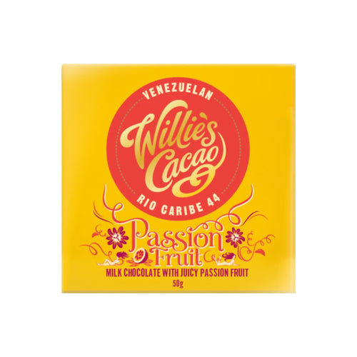 Willies Cacao Passion Fruit Venezuelan Chocolate (50g)