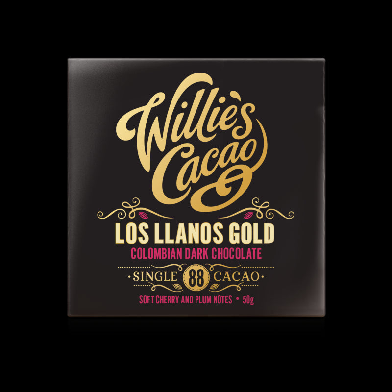 Willies Cacao Los Llanos Colombian Dark Chocolate (50g)