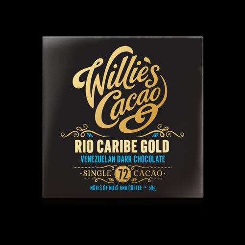 Willies Cacao Rio Caribe Gold Venezuelan Dark Chocolate (50g)