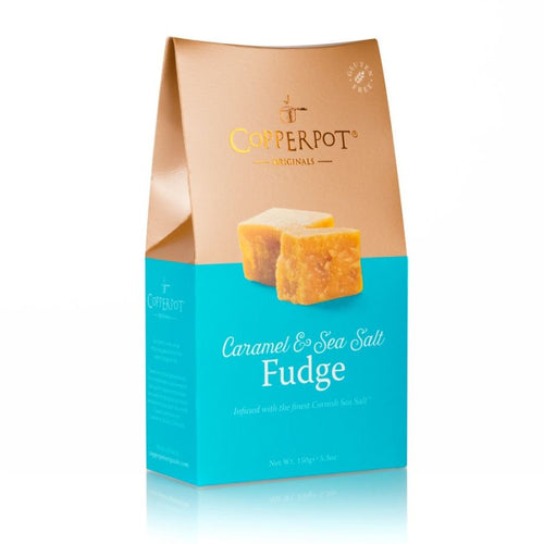 Copperpot Originals Caramel & Sea Salt Butter Fudge Satchel (150g)