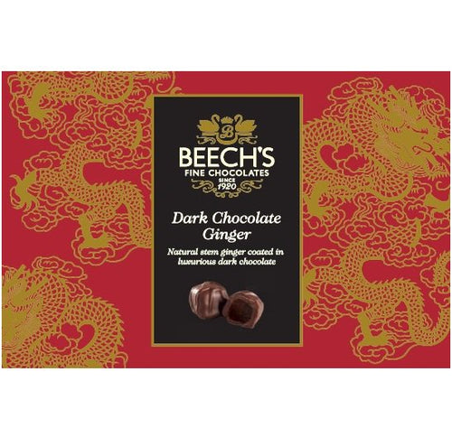 Beech's Fine Chocolates Dark Chocolate Gingers (200g)