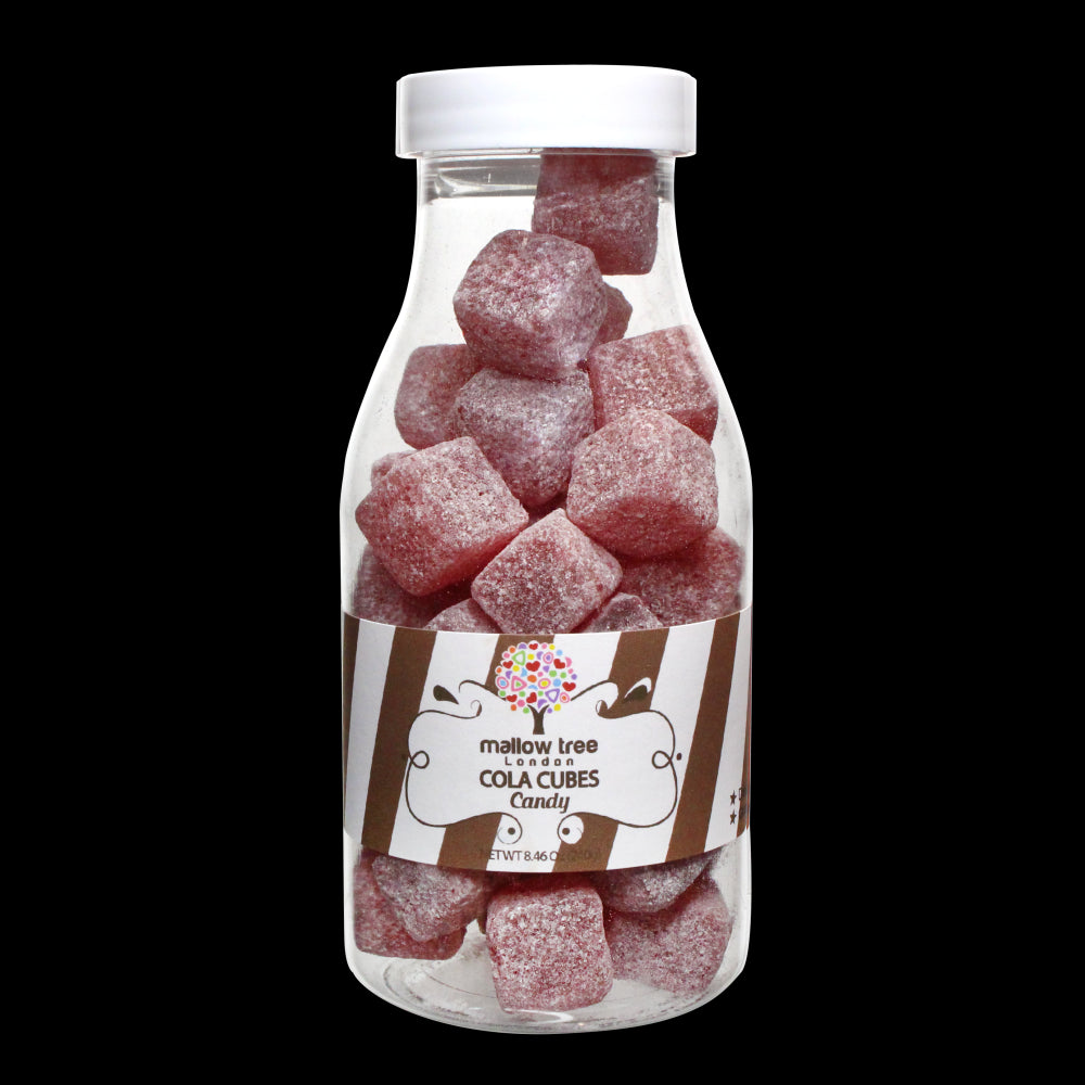 Mallow Tree Cola Cubes Candy in Milk Bottle (240g)