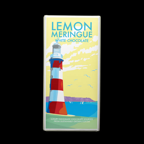 Kernow Lemon Meringue White Chocolate Bar (95g)