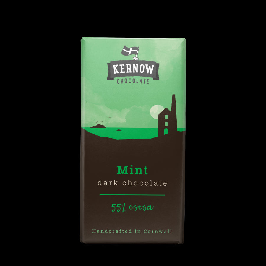 Kernow Mint Dark Chocolate Mini Bar (37g)