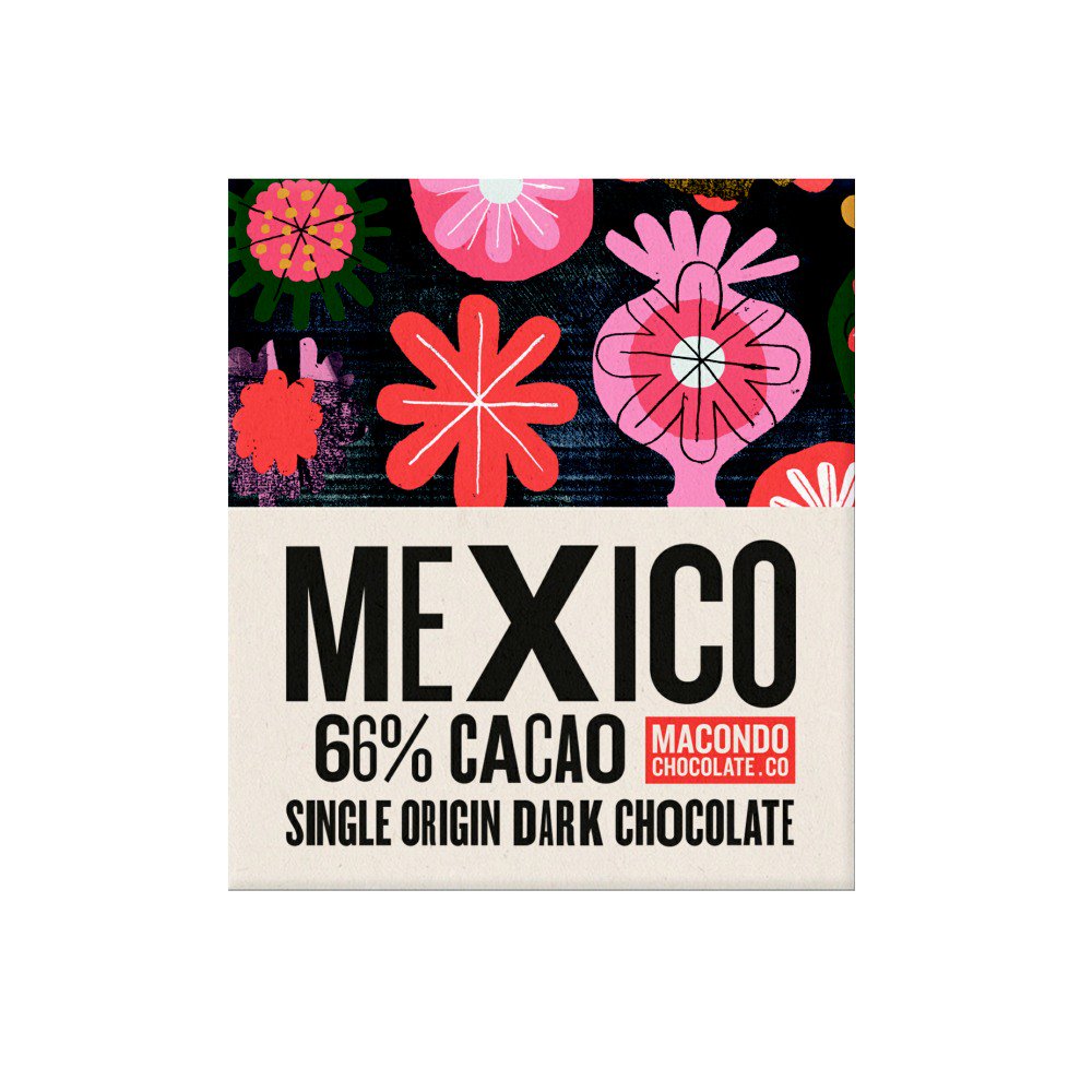 Kernow Mexico 66% Single Origin Chocolate (60g)
