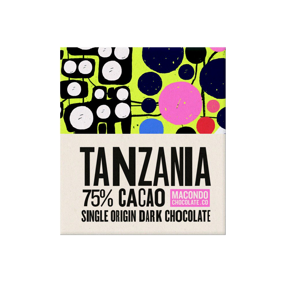 Kernow Tanzania 75% Single Origin Chocolate (60g)