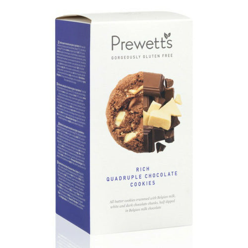 Prewetts Gluten Free Rich Quadruple Chocolate Cookies (150g)