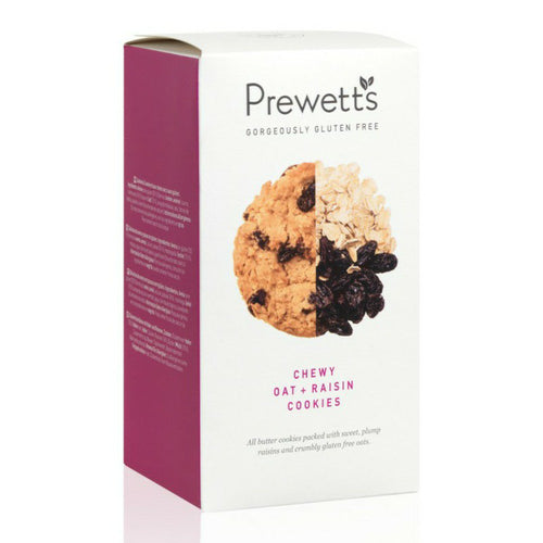 Prewetts Gluten Free Chewy Oat & Raisin Cookies (155g)