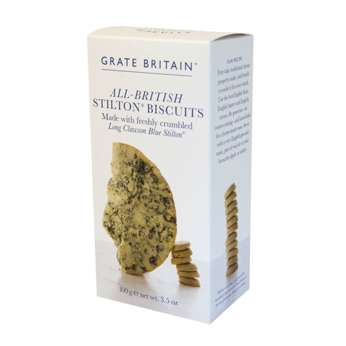 Grate Britain All British Stilton Biscuits (100g)