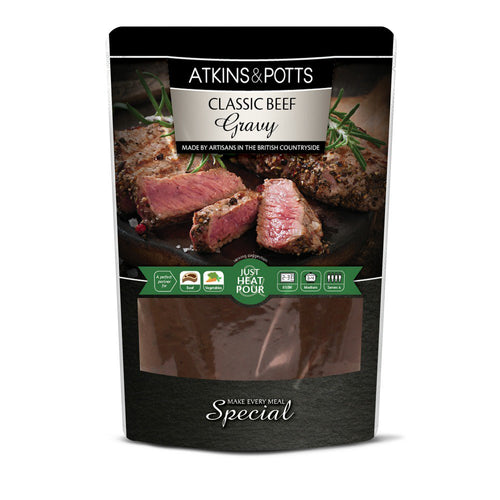Atkins & Potts Classic Beef Gravy (350g)