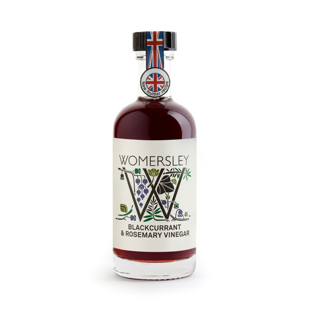 Womersley Blackcurrant & Rosemary Vinegar (100ml)