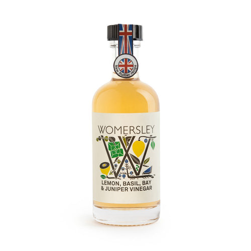 Womersley Lemon Basil Bay & Juniper Vinegar (100ml)