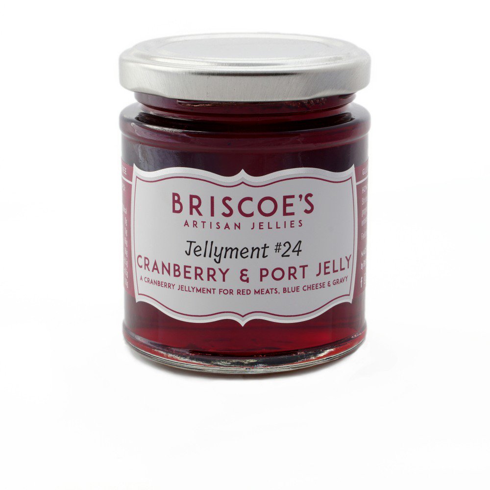Briscoe's Artisan Jellies Cranberry & Port Jelly (130g)