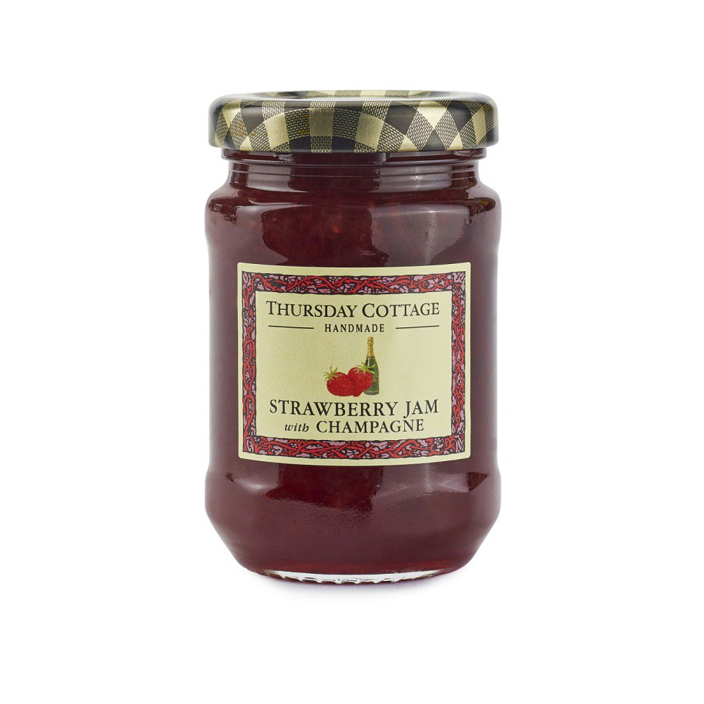 Thursday Cottage Small Strawberry & Champagne Jam (112g)