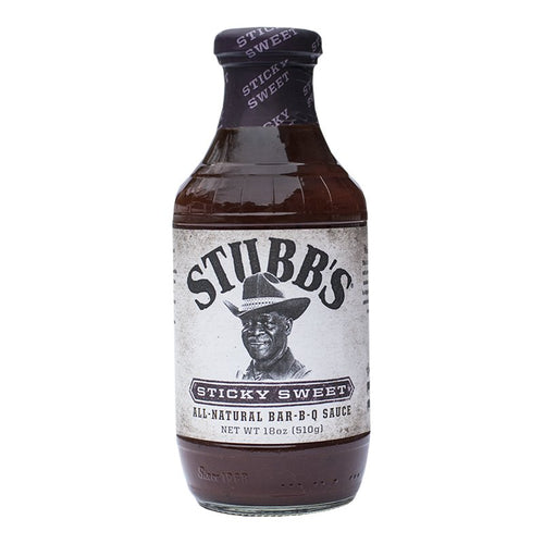 Stubbs Sticky Sweet BBQ Sauce (510g)