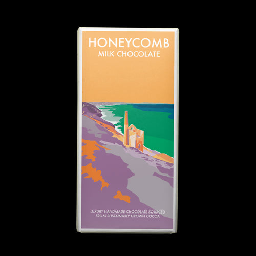 Kernow Honeycomb Milk Chocolate Bar (95g)