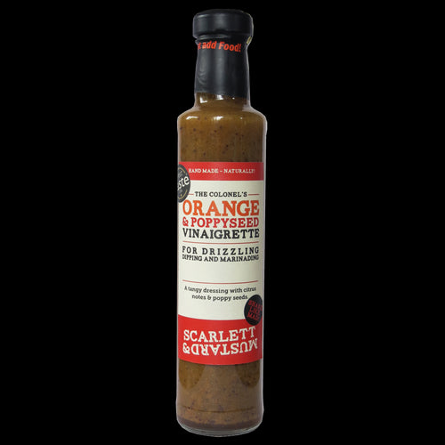Scarlett & Mustard The Colonel's Orange & Poppyseed Vinaigrette (250ml)