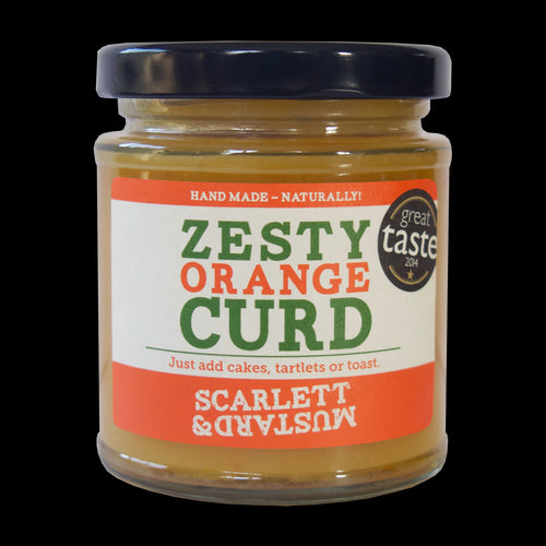 Scalett & Mustard Zesty Orange Curd (200g)