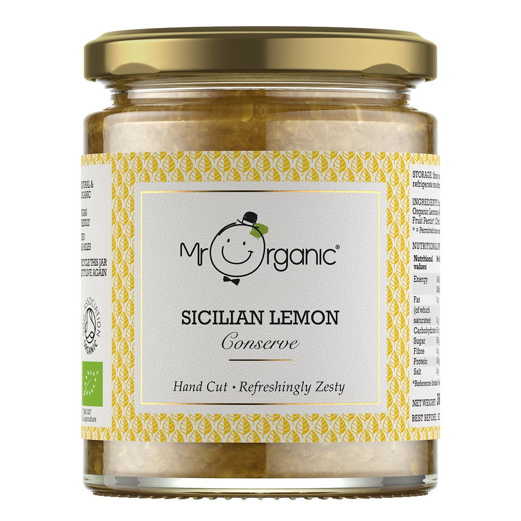 Mr Organic Sicilian Lemon Conserve (360g)