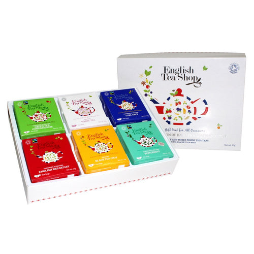 English Tea Shop Organic Six Flavour Gift Pack (48 Tea Bags)