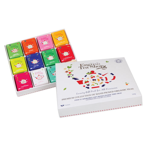 English Tea Shop Organic Twelve Flavour Gift Back (96 Tea Bags)