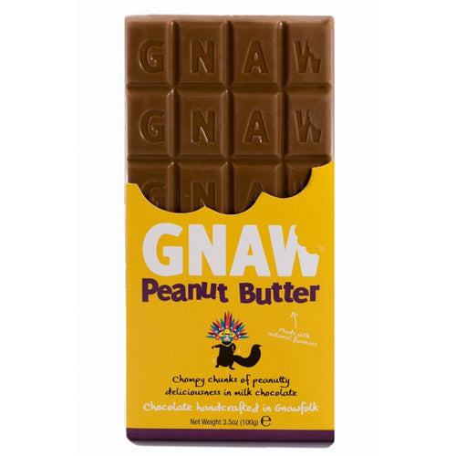 Gnaw Peanut Butter Chocolate Bar (100g)