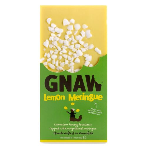 Gnaw Lemon Meringue Chocolate Bar (110g)