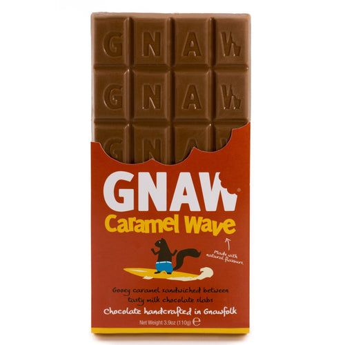Gnaw Caramel Wave Chocolate Bar (100g)