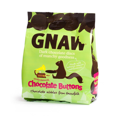 Gnaw Dark Chocolate Buttons (150g)