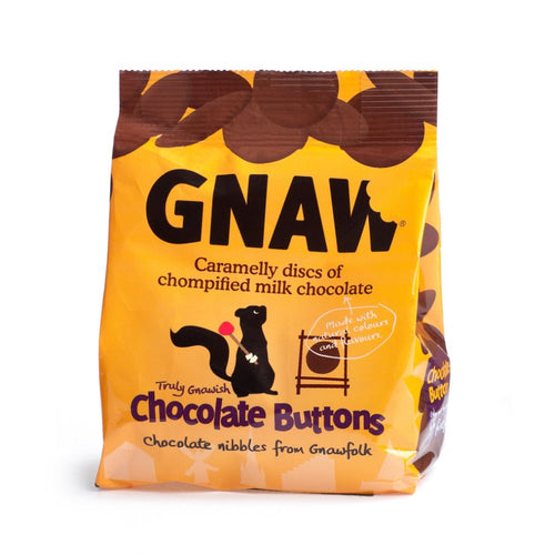 Gnaw Caramel Chocolate Buttons (150g)