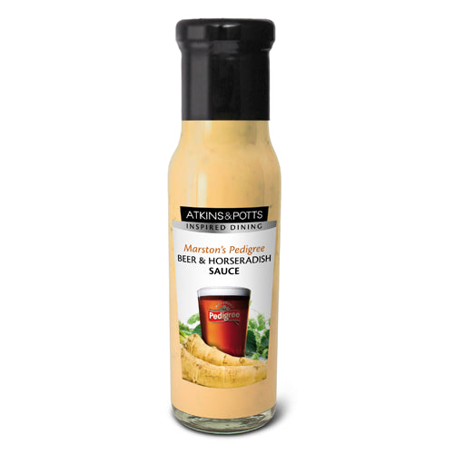 Atkins & Potts Marston's Beer & Horseradish Sauce (230g)