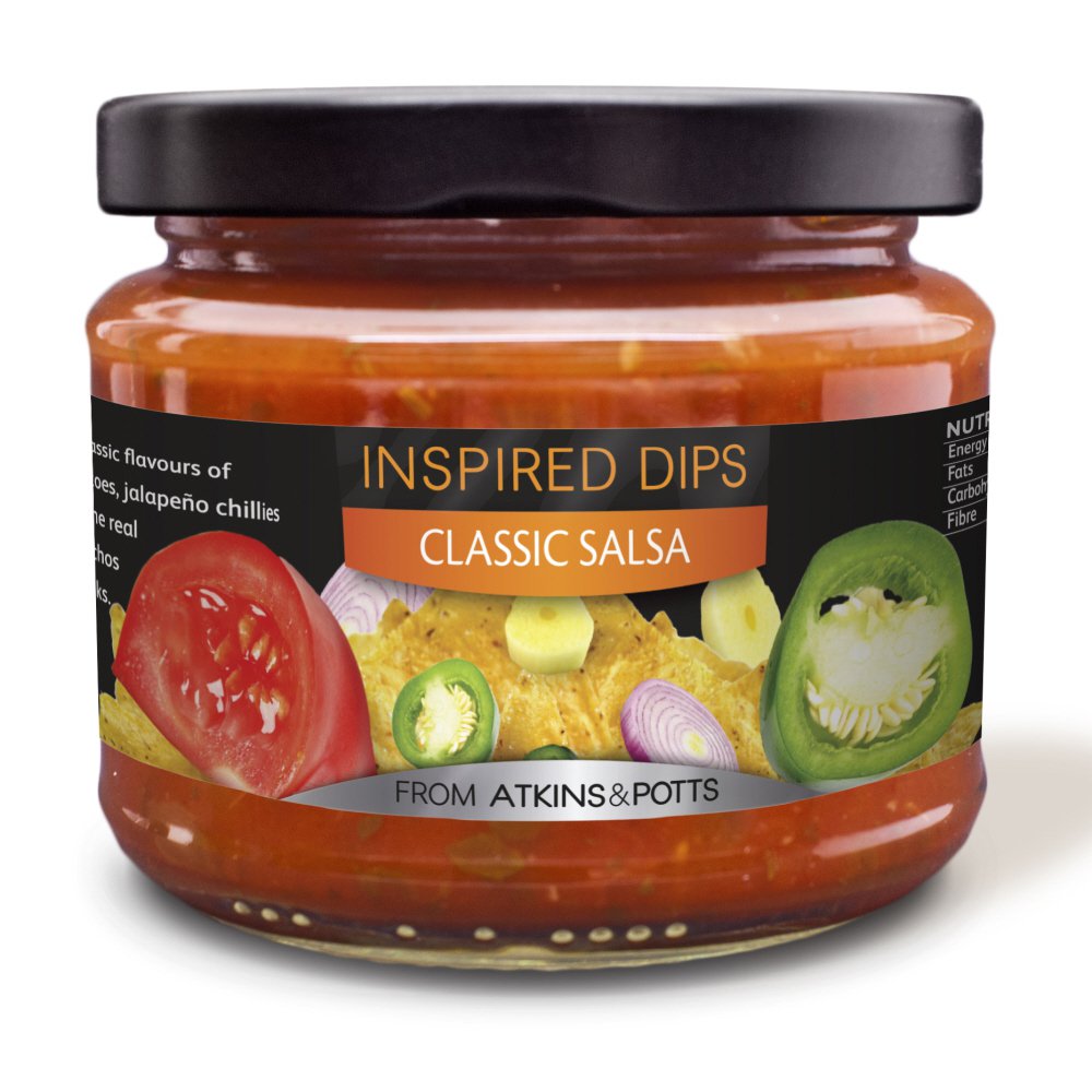 Atkins & Potts Classic Salsa Dip (200g)