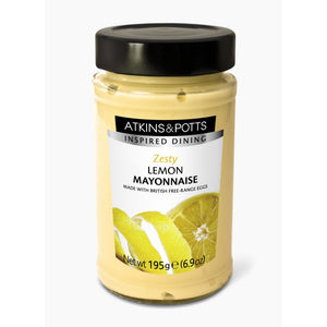 Atkins & Potts Lemon Mayonnaise (195g)