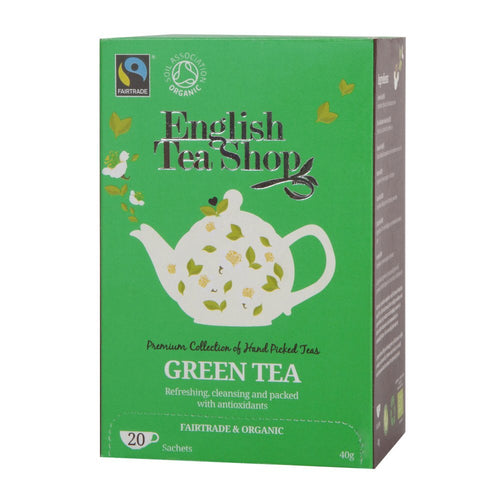 English Tea Shop Organic Green Tea (20 Tea Bags)