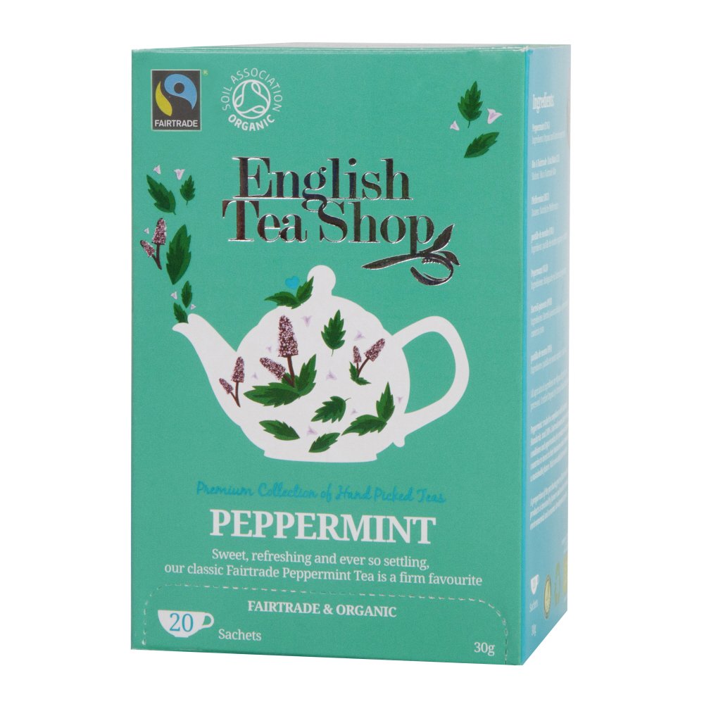 English Tea Shop Organic Peppermint (20 Tea Bags)