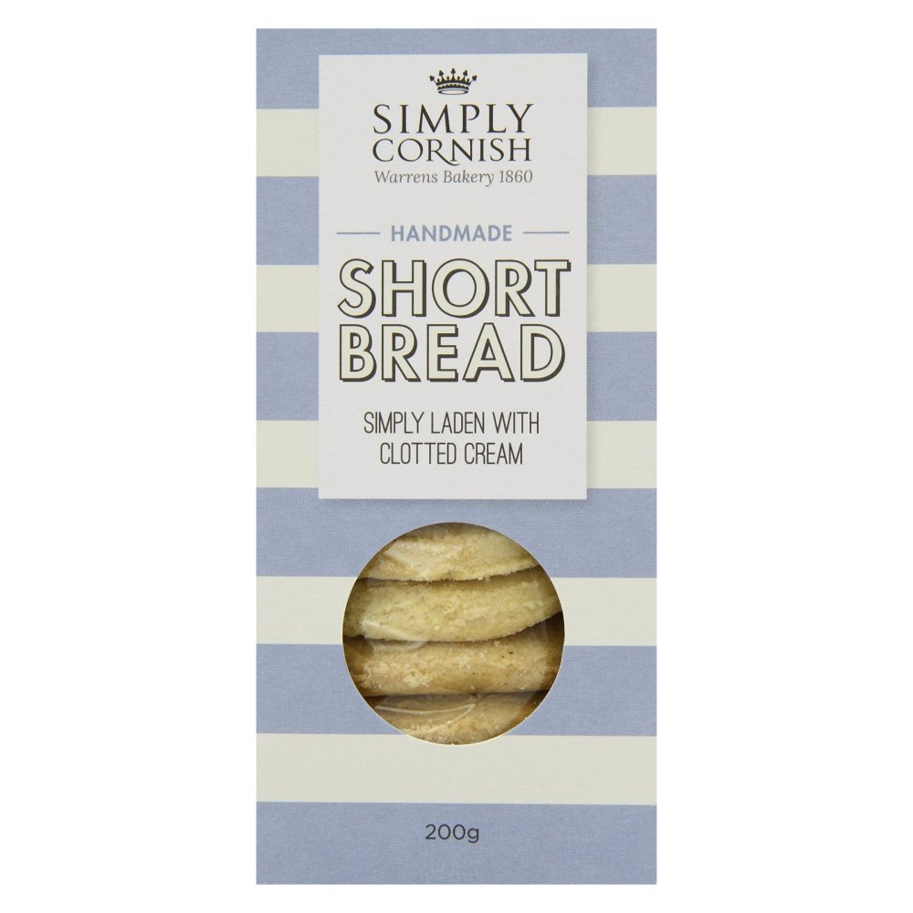 Simply Cornish Clotted Cream Shortbread (200g)