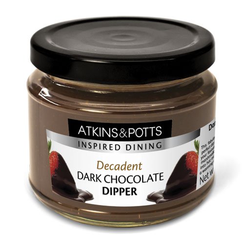 Atkins & Potts Decadent Dark Chocolate Dipper (220g)
