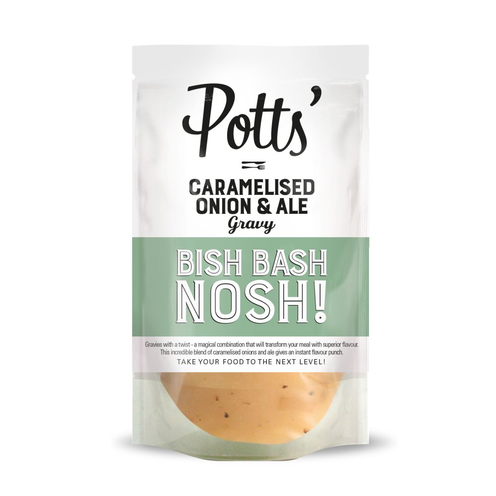 Potts Caramelised Onion & Ale Gravy (350g)