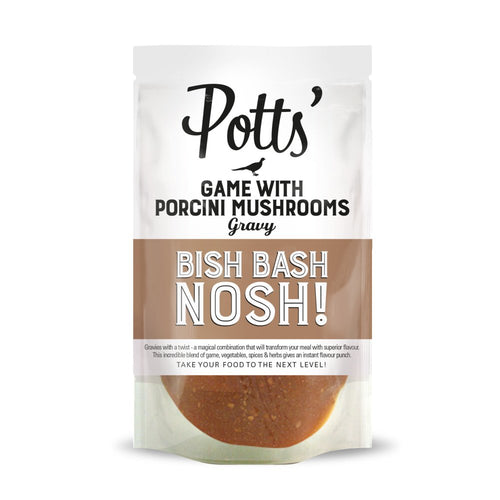Potts Game Gravy with Porcini Mushrooms (350g)