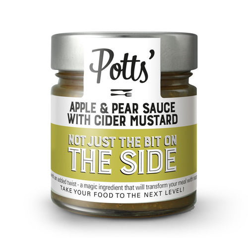 Potts Apple & Pear Sauce with Cider Mustard (220g)