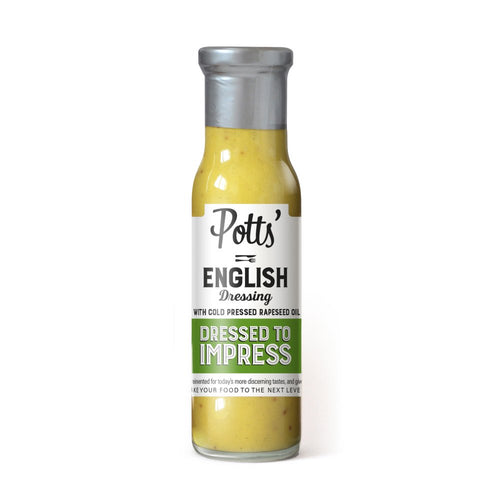 Potts Honey Mustard & Cold Pressed Rapeseed Oil Dressing (250g)