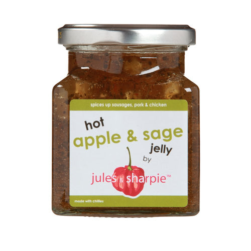 Jules & Sharpie Hot Apple & Sage Jelly (300g)