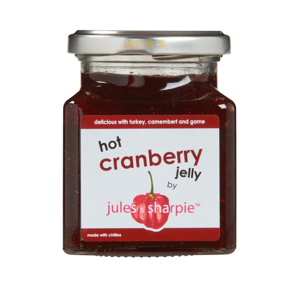 Jules & Sharpie Hot Cranberry Jelly (300g)