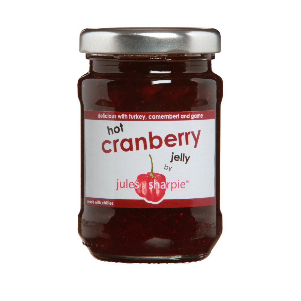 Jules & Sharpie Hot Cranberry Jelly (112g)