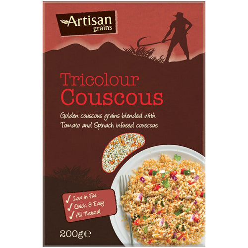 Artisan Grains Tricolour Couscous (200g)