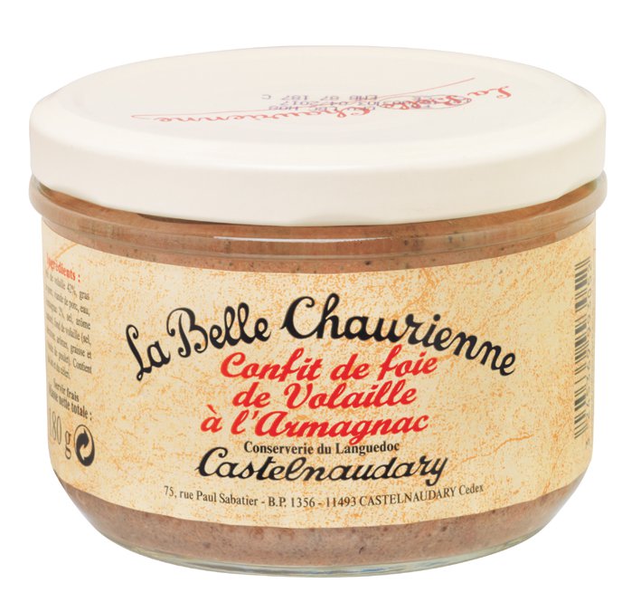 La Belle Chaurienne Chicken Liver Pate with Armagnac (180g)